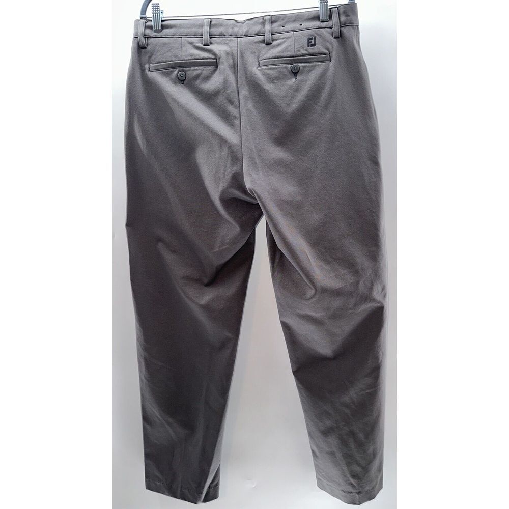 FJ footjoy Mens Performance Golf Pants Size 34x32 Gray - Picture 3 of 8